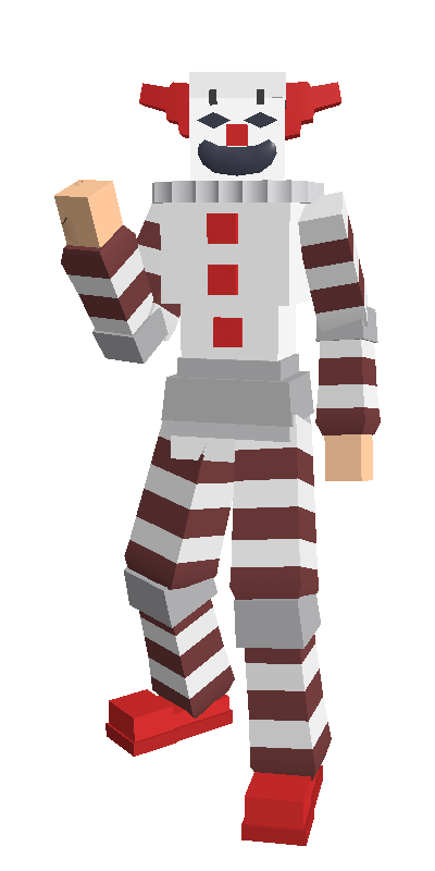 scary clown face - Roblox