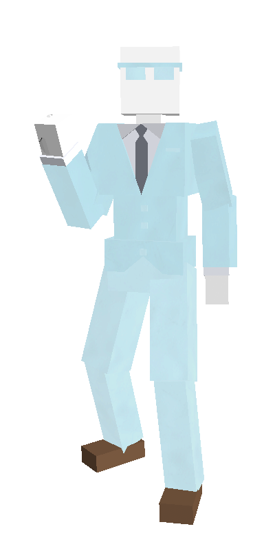 Blue Diamond Suit, ROBLOX Bad Business Wiki