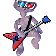 BEAR (Alpha)'s Rockstar's first walk.