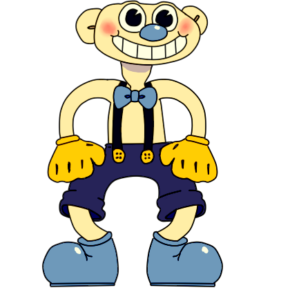 Rubberhose Roblox Bear Content Wiki Fandom - cuphead face roblox