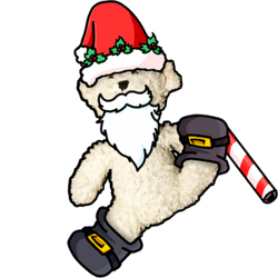 Santa Sam bear roblox by Flowertrish on DeviantArt