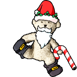 Santa Sam bear roblox by Flowertrish on DeviantArt