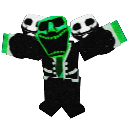 Roblox Noob skin (troll skin)