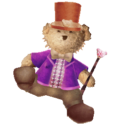 ののたんNINTH member produce bear Five Below Candy Bear Metallic Plush 8in at Hamilton Place