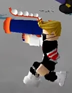 Snowball cannon christmas