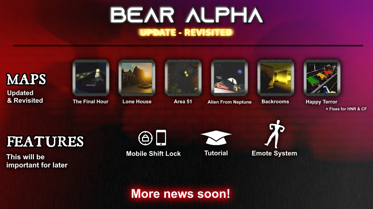 Revisited Update | Roblox BEAR Wiki | Fandom