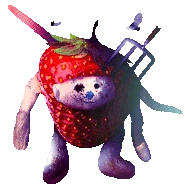 B.A. [DELUXE DEMO] • BEAR (Alpha)'s Strawbearry's animated idle.