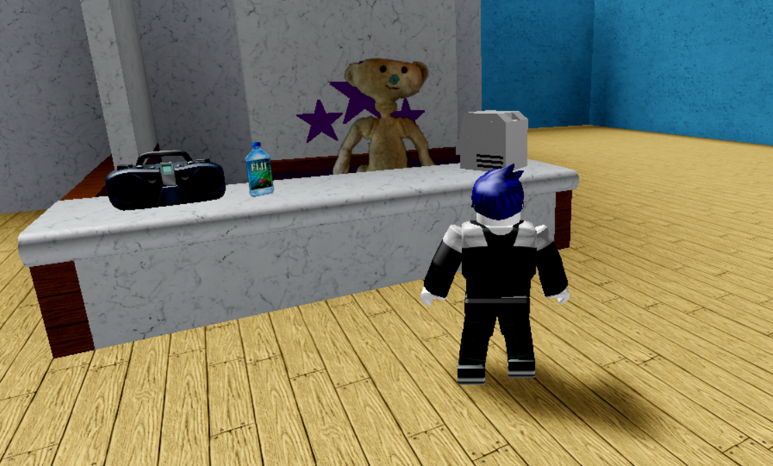 Old Lobby Roblox Bear Wiki Fandom - secret room and secret badge in the horror mansion roblox