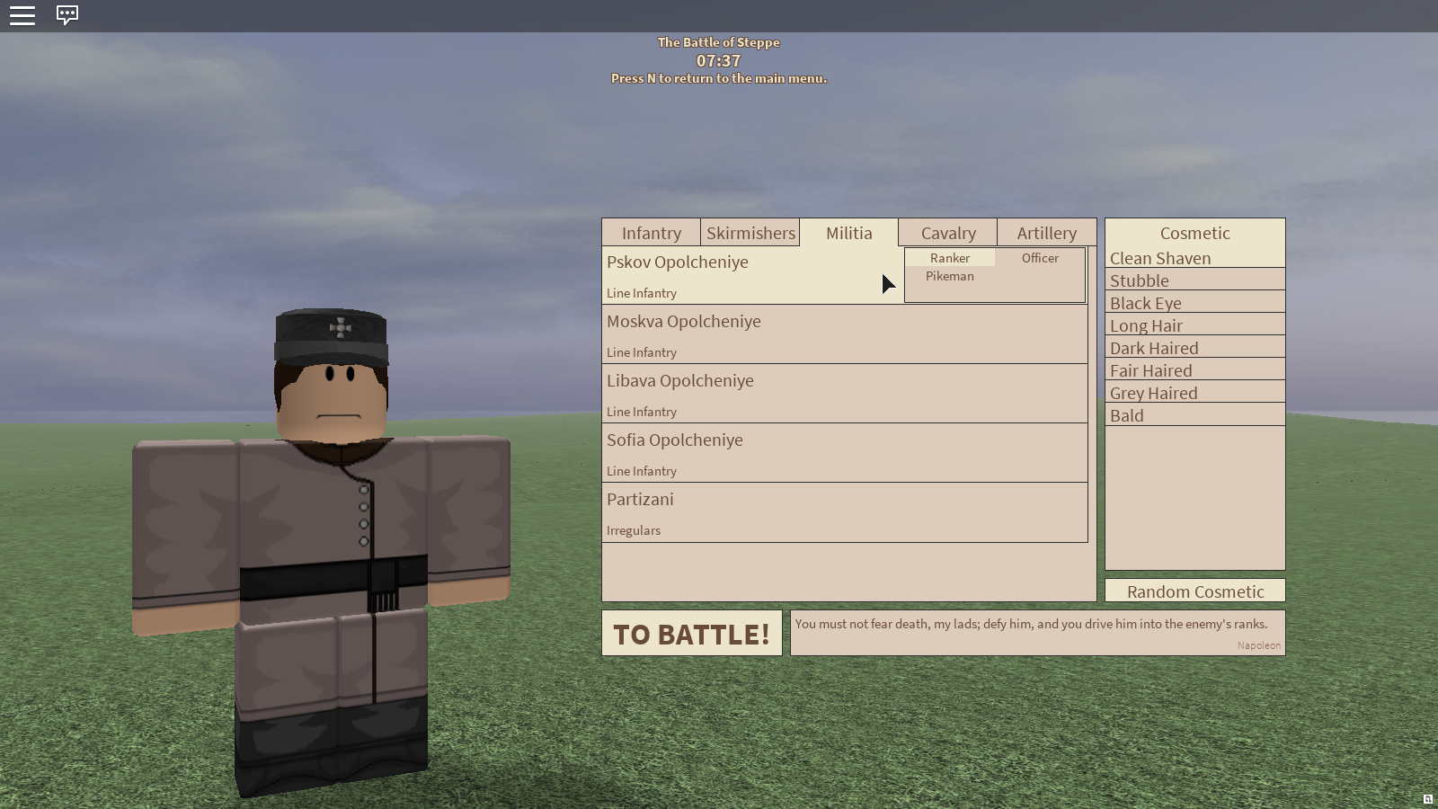 Militia Roblox Blood Iron Wiki Fandom - roblox group ranker