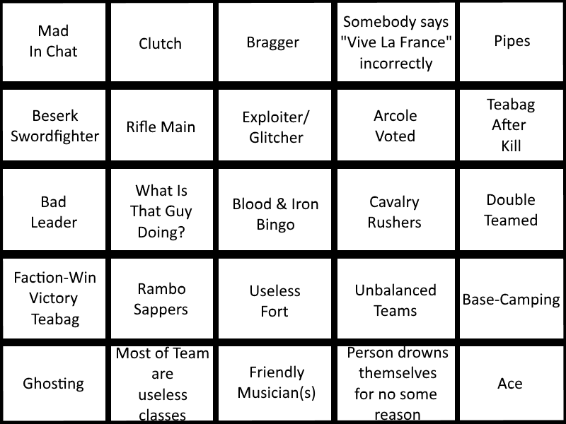 Blood Iron Bingo Roblox Blood Iron Wiki Fandom - bad pluud roblox