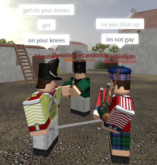 The Types Of Players Roblox Blood Iron Wiki Fandom - roblox chat filter dumb