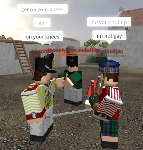 The Types Of Players Roblox Blood Iron Wiki Fandom - calling someone a idiot in roblox