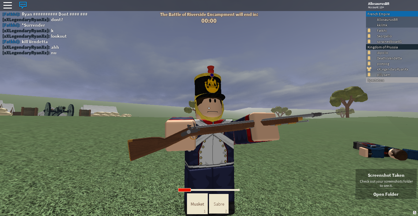 roblox musket commands
