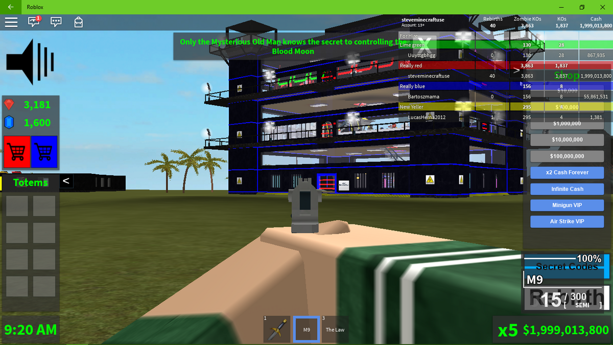 Weapons | Roblox Blood moon tycoon Wiki | Fandom