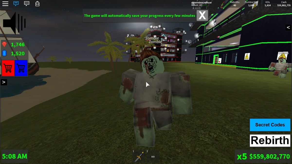 Zombies Roblox Blood moon tycoon Wiki Fandom