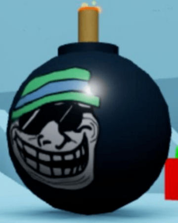 Cheesy Trollbomb Roblox Bloody Battle Wiki Fandom - troll face decal roblox id