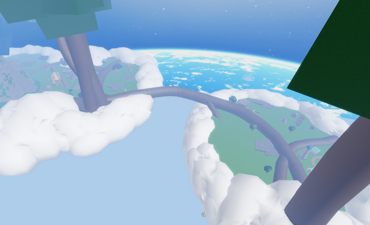 Flying to the Sky Island From Marine Fortress - Blox Fruit 