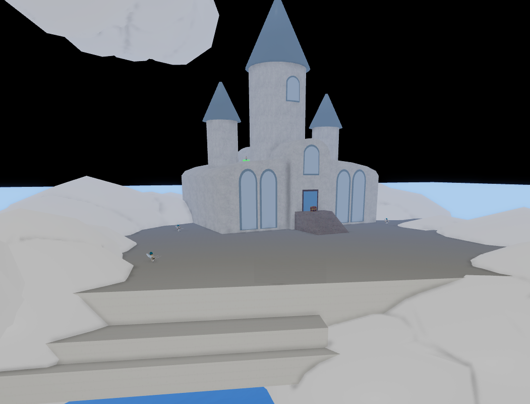 Flying to the Sky Island From Marine Fortress - Blox Fruit 