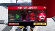 Some of the rewards displayed in the Box.