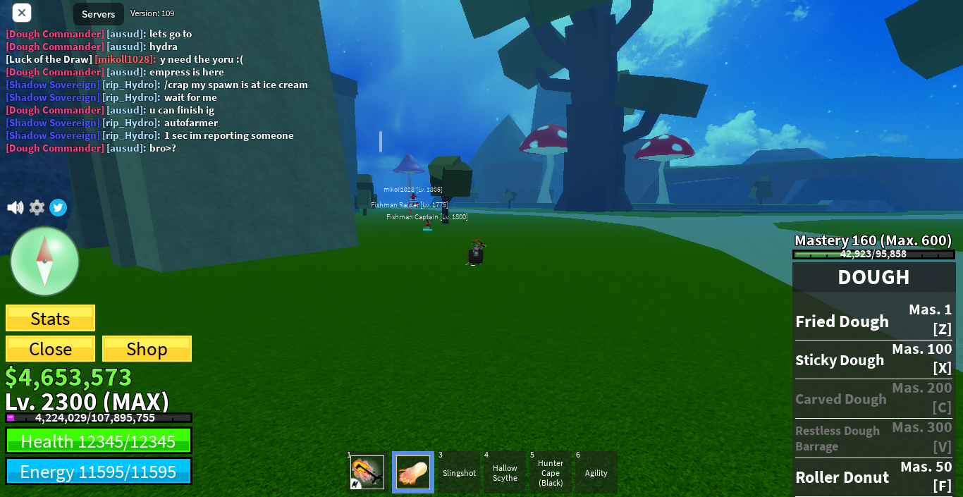 Blox fruits trials on my private server : r/BloxFruitsTrades