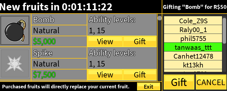 LF: 2x MONEY GAMEPASS : r/bloxfruits