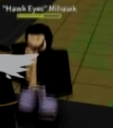 Rip Indra Fights Mihawk With Dark Blade V3 In Roblox Blox Fruits 