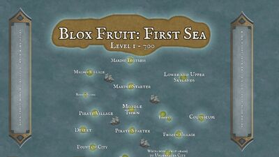 The ULTIMATE First Sea Guide In Blox Fruits! How To DOMINATE The