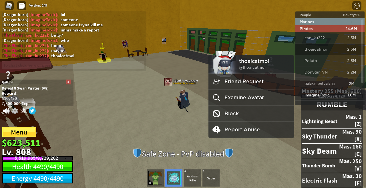 Server Browser, Blox Fruits Wiki