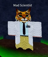 The mad scientist is in the First Sea at the Skylands.