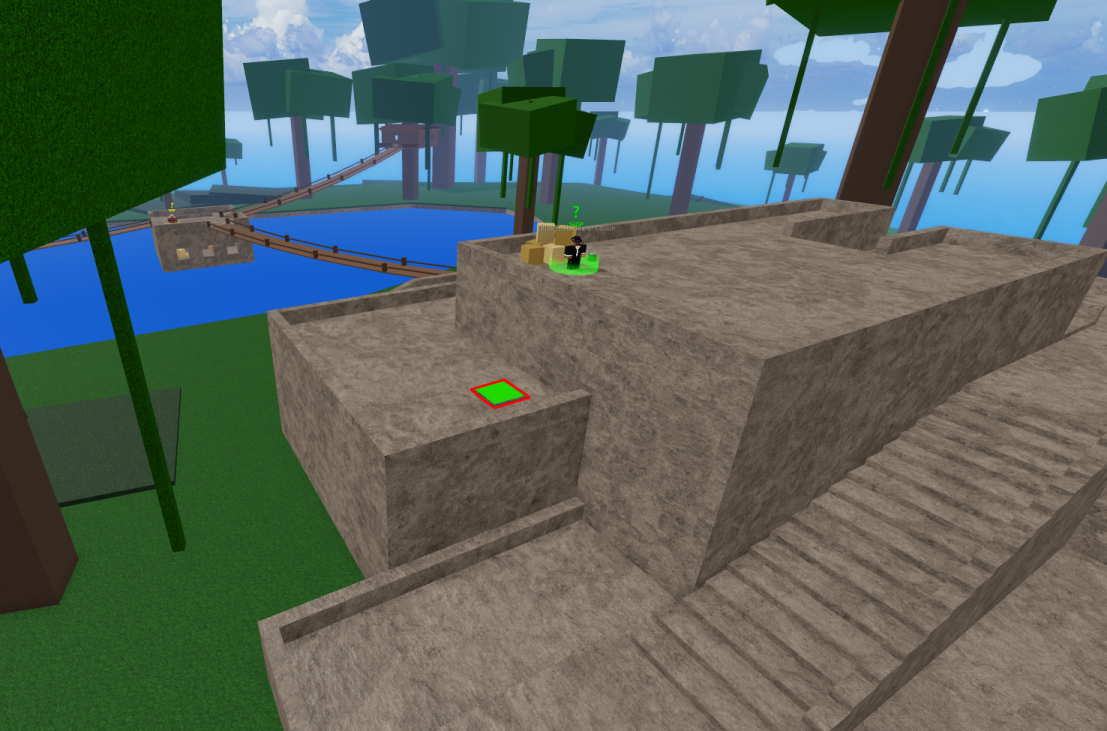 Blox Fruits on X: Blox Piece jungle. Maybe some secrets here too   / X