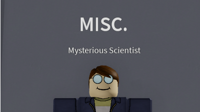 Mysterious Scientist, Blox Fruits Wiki