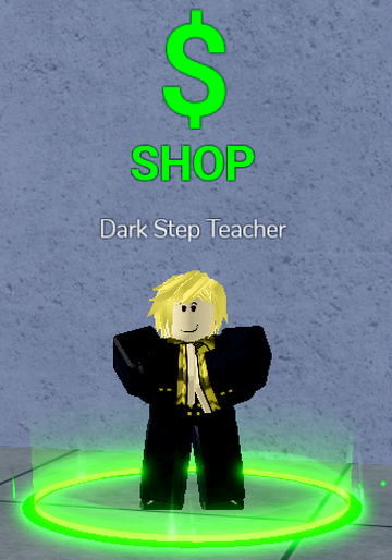 DARK STEP SHOWCASE BLOX FRUITS 