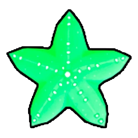 Starfish (Green)