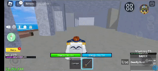 How to Get the Saber in Blox Fruits