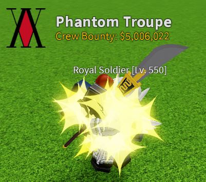 Roblox, Bounty Hunt - Blox Fruit