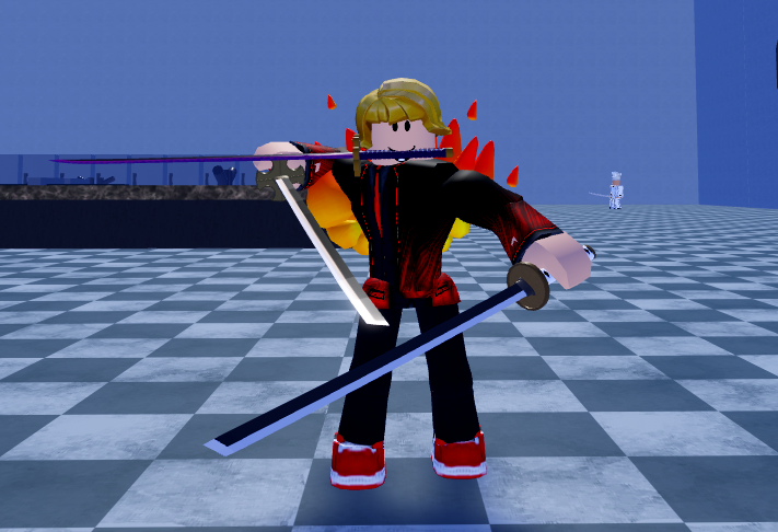 Showcasing and doing COMBOS with Dark Dagger! Blox Fruits NEW UPDATE 