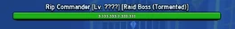 Rip Commander's boss bar when revived as a Tormented Boss.
