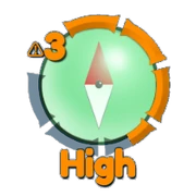 Compass Danger Level 3