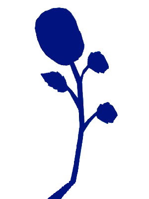 Blue flower