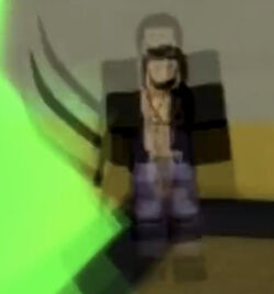 Rip Indra Fights Mihawk With Dark Blade V3 In Roblox Blox Fruits 