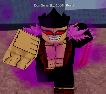 Don Swan in Roblox Blox Fruits: How to fight, HP, moveset, and more