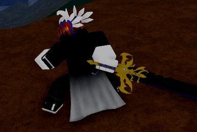 WHITE-YORU IN BLOX FRUITS  Helping friend to get v3 Dark Blade in blox  fruits 