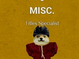 Titles Specialist