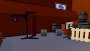 Some gyming equipment.