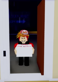 Pizza Man Roblox Break In Wiki Fandom - roblox pizza delivery shirt