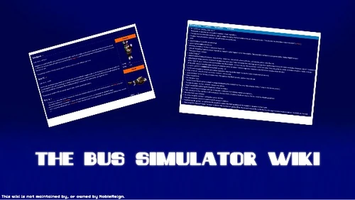 Roblox Bus Simulator Wiki
