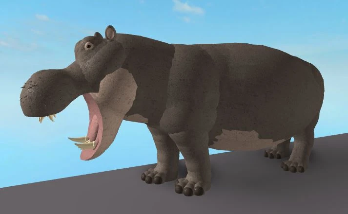 Hippopotamus gorgops | ROBLOX Cenozoic Survival Wiki | Fandom