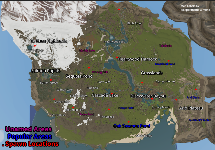 All Ore Locations In Roblox The Survival Game