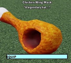 Chicken Wing Mask ROBLOX Craftwars Wikia Fandom Latest