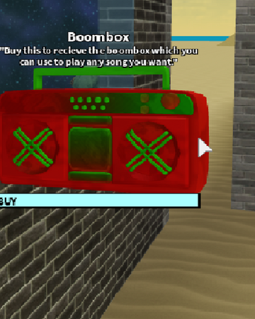 Boombox Roblox Craftwars Wikia Fandom - roblox craftwars lux